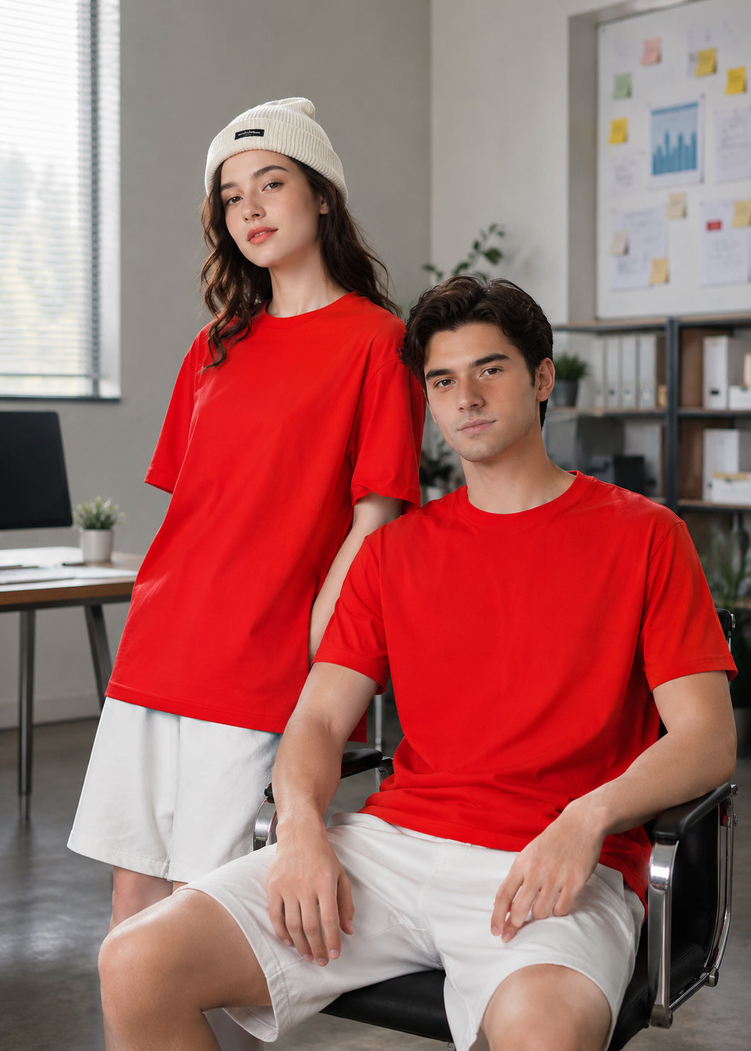 Sample TBT003 Oversized Crew Neck T-Shirt